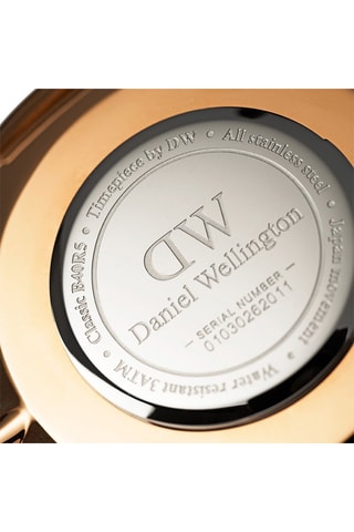 Roestvrijstalen en Doublé Roségoud Quartz Horloge Classic Cornwall - 36 mm