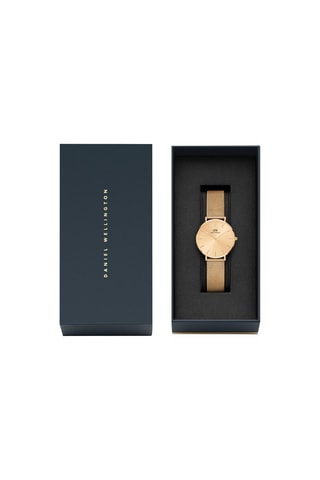 Stalen Quartz Horloge Unitone - 32 mm - Goudkleurig