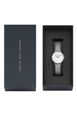 Roestvrijstalen Quartz Horloge Petite Roman - Zilverkleurig