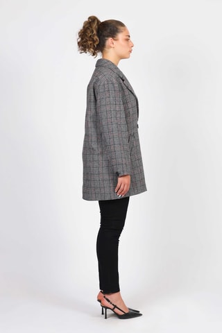 Manteau - Noir et écru