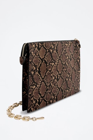 Clutch Ideal Of Sweden - Leia - Bruin en zwart