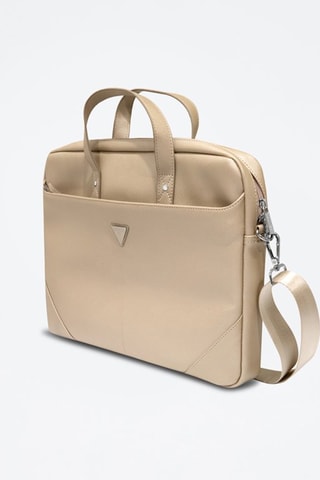 Saffiano Schoudertas Guess - Beige