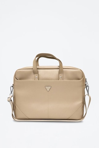 Saffiano Schoudertas Guess - Beige