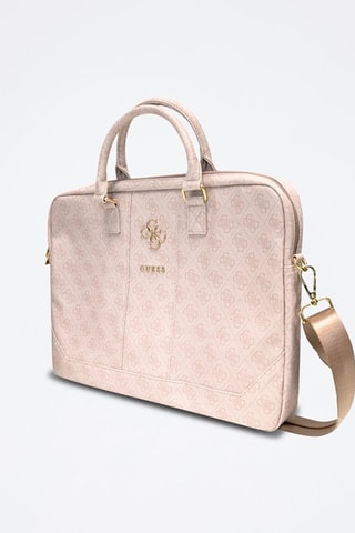 Schoudertas Guess 4G - Roze