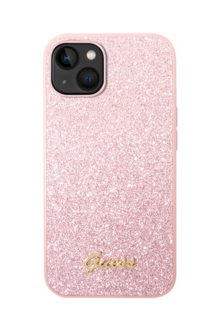 Case Guess Glitter Script - iPhone 14