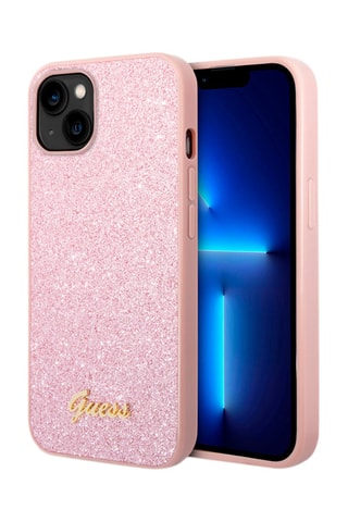 Case Guess Glitter Script - iPhone 14 Plus