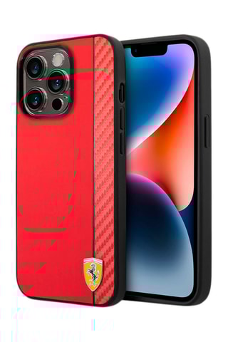 Case Ferrari Carbone - iPhone 14 Pro Max