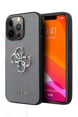 Saffiano Case Guess 4G - iPhone 13 Pro