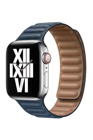 Horlogeband Apple Watch 38/40 & 41 mm - Magnetische schakels - Blauw