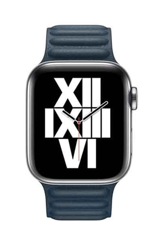 Horlogeband Apple Watch 38/40 & 41 mm - Magnetische schakels - Blauw