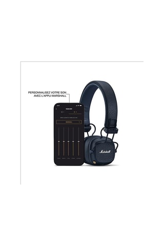 Stereokoptelefoon Marshall Major V - Bluetooth - Nachtblauw