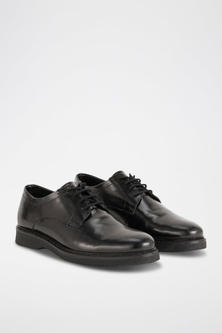 Derbys vernies en cuir - Noir