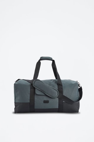 Sac de voyage - Gris foncé et noir