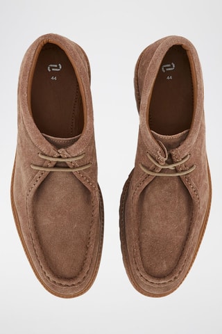 Mocassins en cuir de mouton - Marron