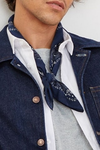 Carré - Bleu foncé 