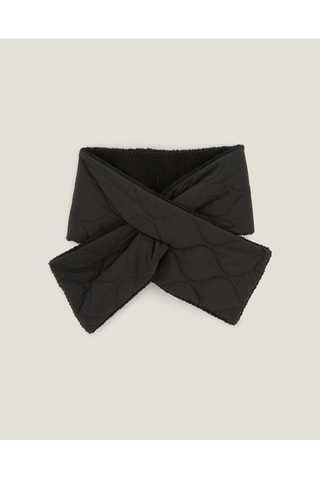 Echarpe réversible - Noir