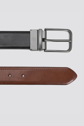 Ceinture réversible - Noir