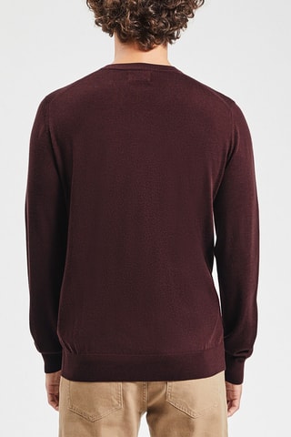 Wollen Trui - Bordeauxrood