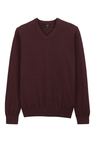 Wollen Trui - Bordeauxrood