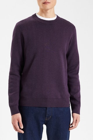 Pull en coton biologique - Violet
