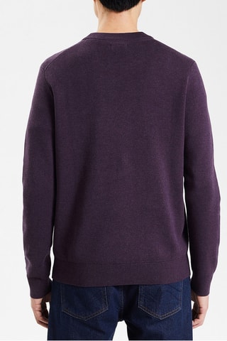 Pull en coton biologique - Violet