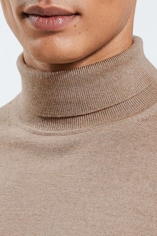 Pull en mérinos - Beige