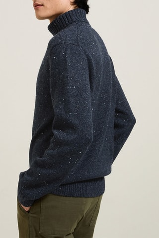 Trui - Gemêleerd Marineblauw