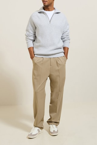 Trui - Gemêleerd Lichtgrijs