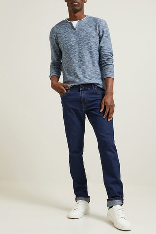 Pull - Bleu foncé chiné