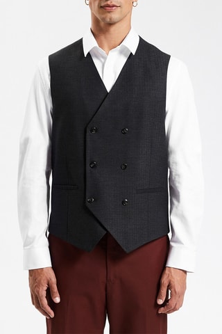 Gilet de costume - Gris foncé