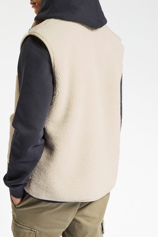 Mouwloos vest- Beige