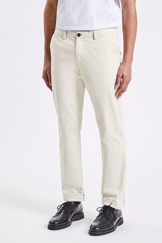 Pantalon droit - Ecru