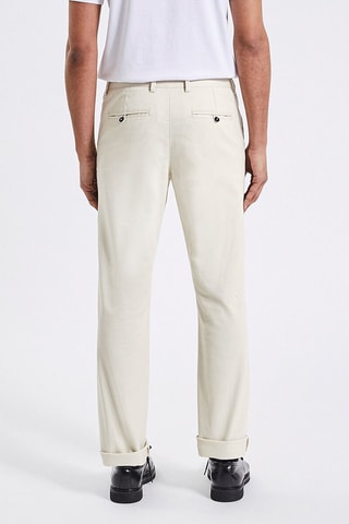 Pantalon droit - Ecru