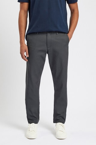 Pantalon slim - Gris foncé