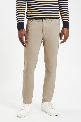 Pantalon slim - Beige