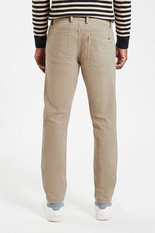 Pantalon slim - Beige