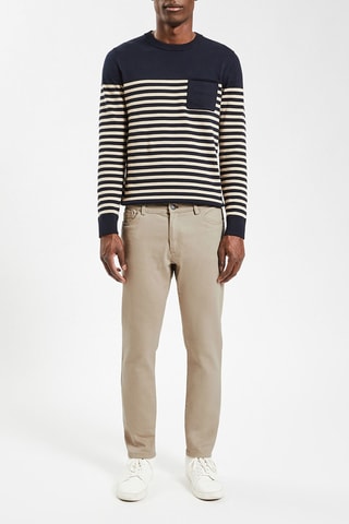 Pantalon slim - Beige