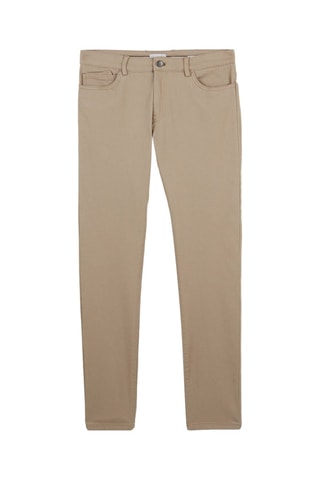 Pantalon slim - Beige