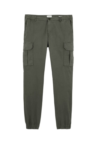 Pantalon cargo slim - Kaki