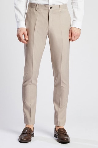 Pantalon slim - Beige