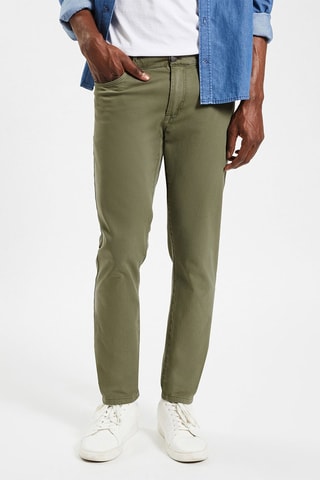 Pantalon slim - Kaki