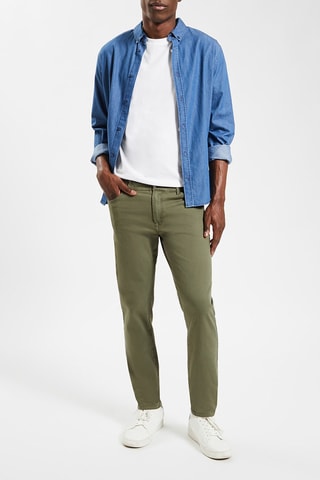Pantalon slim - Kaki