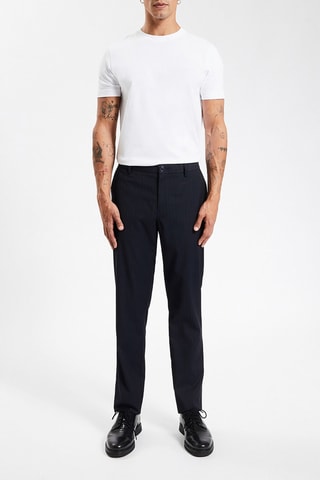 Pantalon slim - Bleu marine