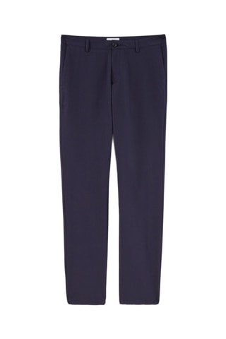 Pantalon straight - Bleu