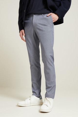 Pantalon slim - Bleu