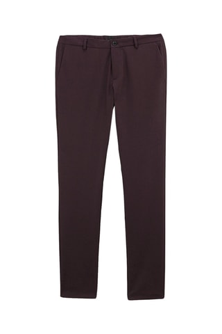 Pantalon slim - Bordeaux