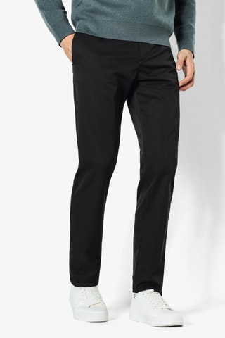 Pantalon regular - Noir