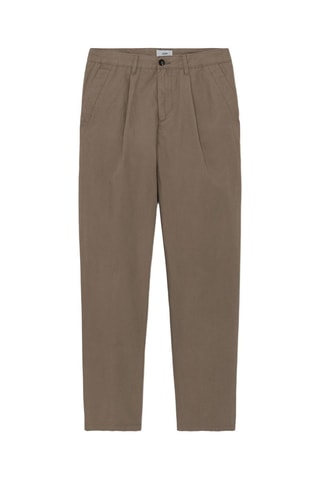 Pantalon regular - Beige