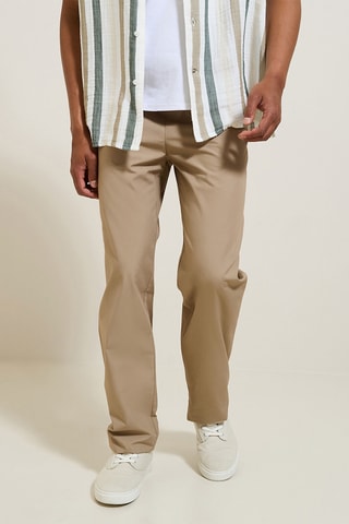 Pantalon relaxed - Beige