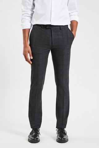 Pantalon de costume slim - Gris